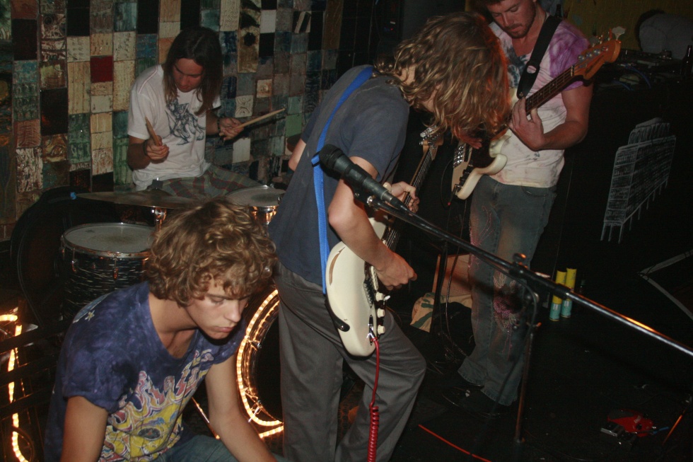 Kevin Parker performs with Pond in the early days of GG.
